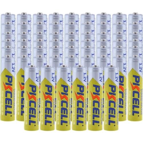 80PCS PKCELL 3A 1000MAH AAA Rechargeable Battery aaa ni-mh batteries battery rechargea 1.2v NIMH AAA Battery