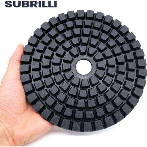 SUBRILLI 200mm Diamond Polishing Pad 8inch Floor Renovate Grinding Disc Granite Marble Concrete Polishing Wheel Grit50# - 3000