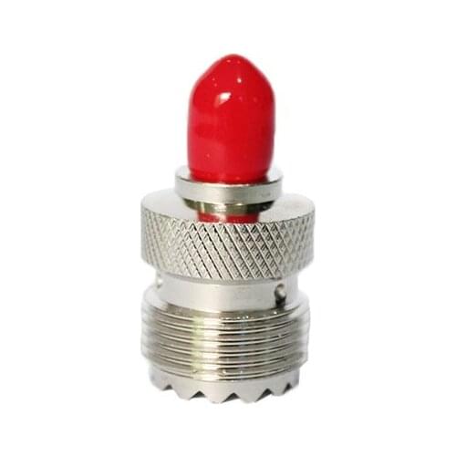 Abbree Car Mobile Radio Two Way Radio RF Antenna Adapter UHF Female SO239(PL259) To SMA Female to UHF Female Walkie Talkie