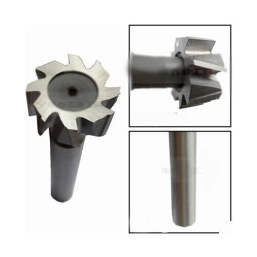 Free Shipping 1PCS 40 x 8mm T slot End Milling Cutter for steel Copper Aluminum metal milling cutter Shank Dia 20mm Endmills