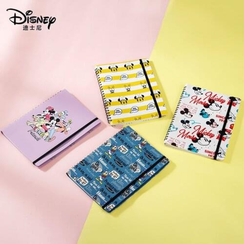 Disney Mickey Mouse Notebook Daily Weekly Plan Agenda Creative Binder Journal Office School Supplies Elastic Banding Manual