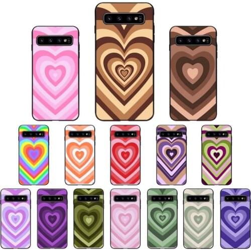Yinuoda Latte Love Coffee Heart Phone Cases for Samsung Galaxy S6 S6edge Plus S7 S7edge S8 S9 S10 Plus S20