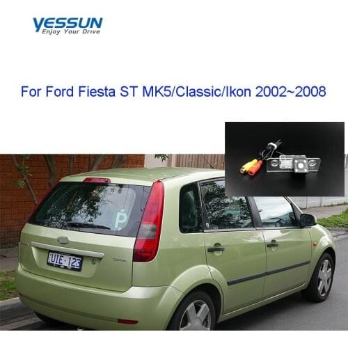 CVBS/ AHD rear cameraFor Ford Fiesta ST MK5 /Classic Ikon /2002~2008 CCD backup rear view camera