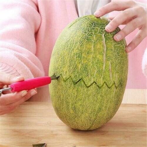 Spoon Fruit Watermelon Stainless Steel Knife Fruit to Ball Dig the Carving Spoon