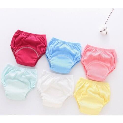 Mesh Breathable Baby Cloth Diaper Reusable Nappies Children Toddlers Traning Pants Panties Infant Underwear Nappies Washable