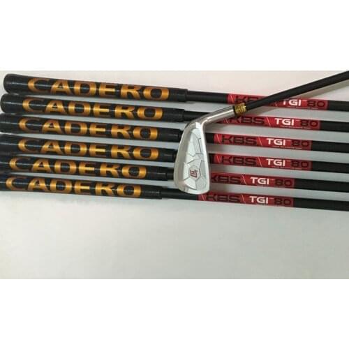 MTG ITOBORI Iron Set MTG ITOBORI Golf Forged Irons Silver Golf Clubs 4-9P R/S/SR Flex Steel/Graphite Shaft With Head Cover