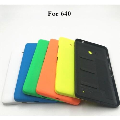 New Battery Door Back Cover Housing Case For Nokia Microsoft Lumia 640 With Power Volume Buttons Multi color