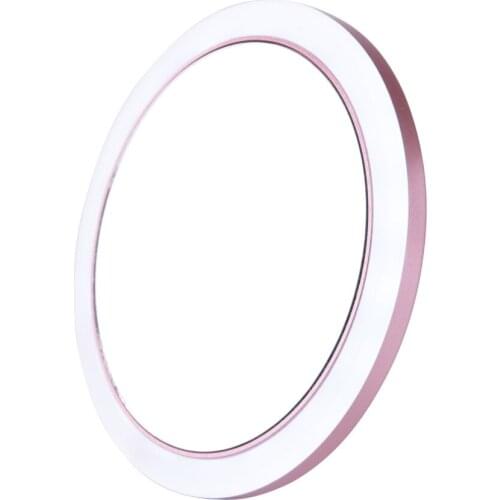 Portable LED Lighted Makeup Mirror Vanity Compact Women Pocket Mirrors Vanity Cosmetic Hand Mirror with wireless charging
