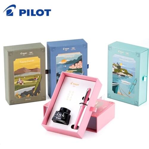 2020 Limited New Italian Style PILOT 78G Fountain Pen Limited Gift Box Set for Students with Adult Calligraphy Ink Pen