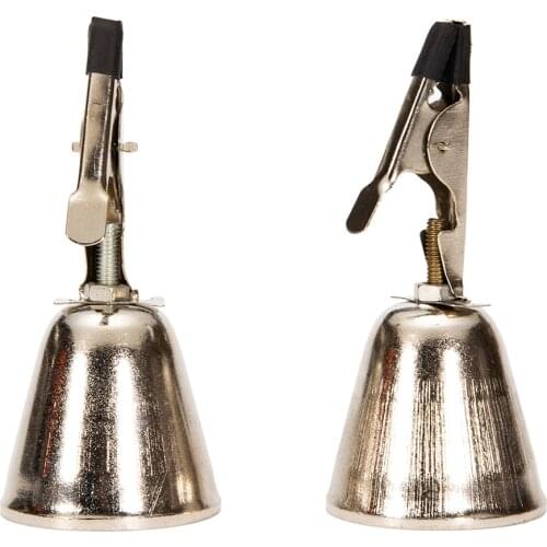 Fishing Bell Clip Bite Alarm Metal Outdoor Fishing Rod Clamp Warning Ring Tip Bells Professional Fishing Tackle Tools Durable