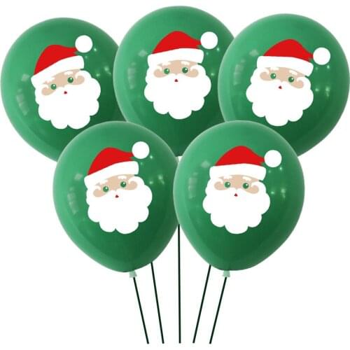 5pc Merry Christmas Balloons Santa Clause Christmas Tree New Year Christmas Balloons Party Decoration Home Xmas Party Decor 2020
