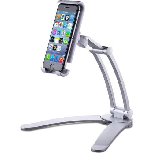 2 In 1 Digital Multi-Joint Phone Tablet Holder Universal Desk Wall Mount Adjustable Rotating Stand For Tablets And Smartphones