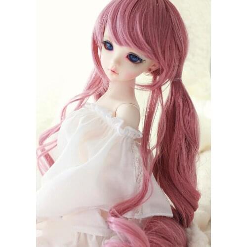 Doll Accessories 1/3 1/4 Bjd Wig Doll Wig High Temperature Long Curly Hair For Dolls