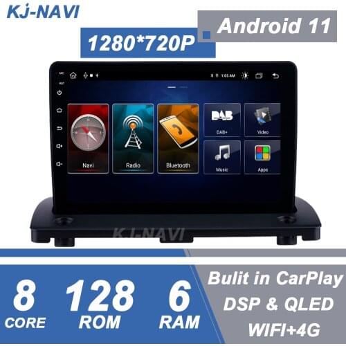 Stereo 8-core 2 din NO DVD 9'' IPS Screem Car Radio Multimedia Video Player Navigation GPS Android 11 For Volvo XC90 2004-2014