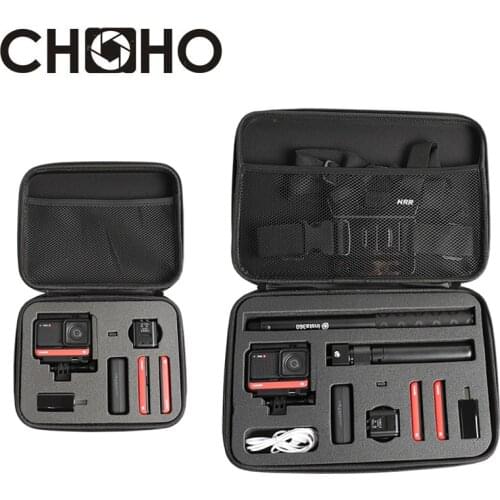 For Insta360 ONE R Panoramic Edition Carrying Case Insta 360 ONE R 360 mod wide angle Camera Portable Storage Bag Accessories