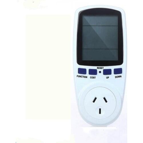 AU Plug Energy Meter Monitor Watt Amps Digital Wattmeter Meters Analyzer Automatic Kwh Power Switch
