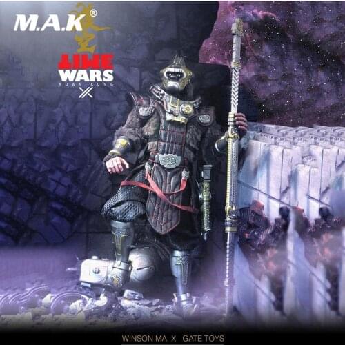For Collection 1/6 Scale PVC Western Wars YUAN KONG Full Set Action Figure Model for Fans Holiday Gifts