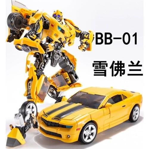 BMB Black Mamba DeformationTransformable Toy Decepticons Policecar Deformation Car Robot Child Boy Model Transformation Robot
