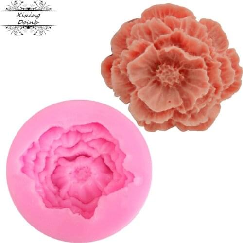 DIY flower shape silica gel mold soft candy craft cake candy cake baking tool mold cake decoration tool