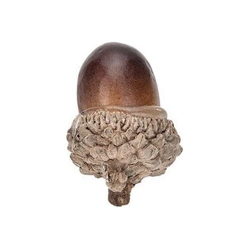 10Pcs Simulation Oak Nut Artificial Fruit&Vegetables Foam Fake Mini Acorn Oak Nut Ornament Home Decor Wedding Party Decoration