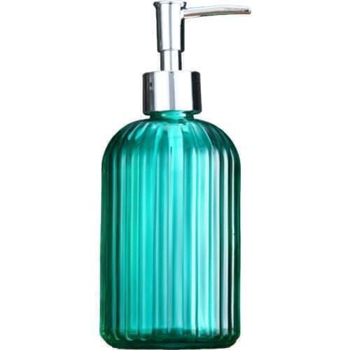 Refillable Soap Dispenser with Rust Proof Pump Glass Hand Soap Dispenser 11UF