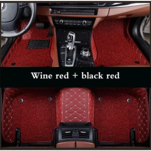 WLMWL Custom leather car mat for Buick all model Envision GL8 Hideo Regal Lacrosse Ang Cora auto accessories Car-Styling