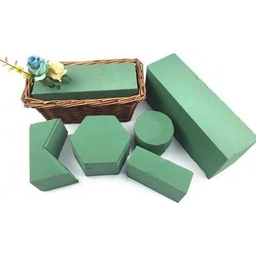 Soft Easy To Cutting Soil Artificial Flower Floral Foam Mud Vase Bouquet Wedding Home Flower Decoration Supplies