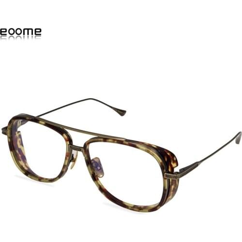 Eoome New arrival elegancy high quality women optical eyewear metal hand made desinger hot selling fast delivery