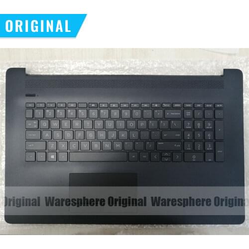 New Top Cover Upper Case for HP 17-BY Palmrest With non-backlit Keyboard L22751-001 6070B1308101 US Black