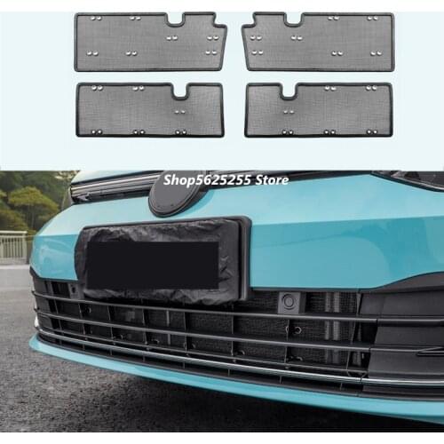 Front Mediate Grille for Volkswagen VW Golf 8 MK8 2020 2021 Accessories Insect Screening Mesh Front Grille Insert Net