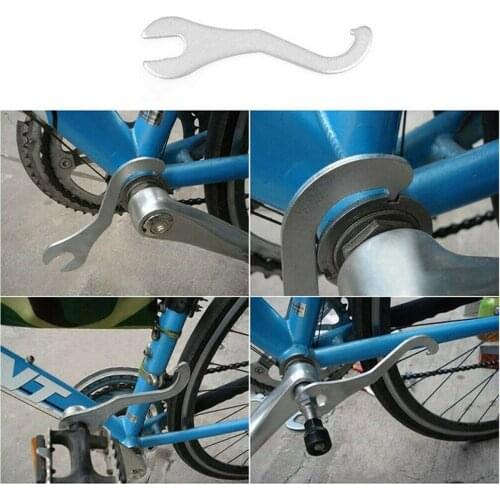 Bicycle Bike Lock Ring Remover Bottom Bracket Repair Spanner Wrench Tool Bicycle Maintenance Tools Bicycle Repair Tools