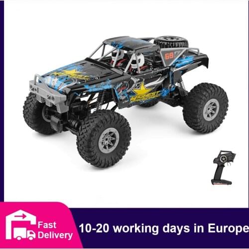 WLtoys 104310 1:10 RC Car Racing Radio Controlled Car Dual Motor 4WD Buggy Off-Road Drift Cars Climbing Truck Toys for Kids