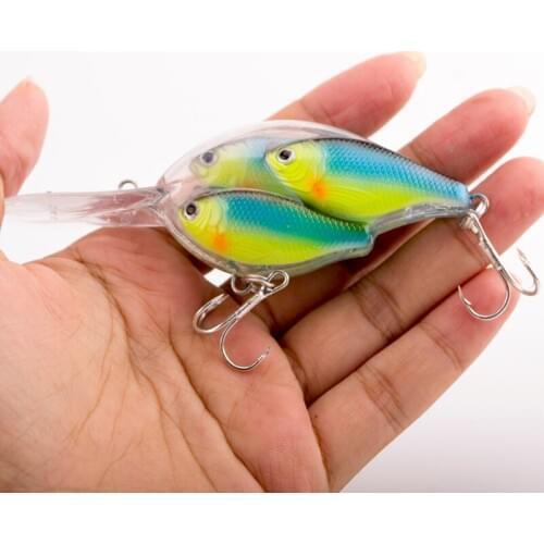 1PCS 18.5g 100mm Fishing Lures Minnow Crank wobbler quality fishing tackle artificiais bait