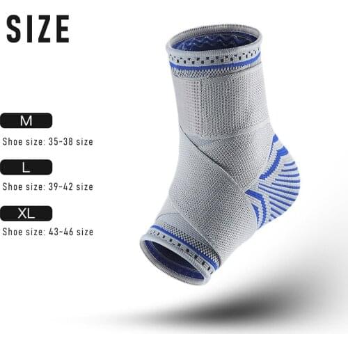 1PC Football Ankle Bracket Basketball Ankle Bracket Compression Nylon Ankle Protector