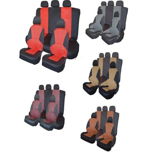Universal Car PU Leather Front Car Seat Covers High Quality Back Bucket Car Seat Cover Auto Interior Car Seat Protector Cover