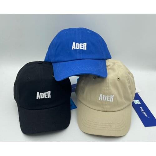 Ader Error Baseball Cap Men Women Fitted Dad Hat Hip Hop Harajuku Snapback Trucker Cap Golf Outdoor Adjustable Casual Summer