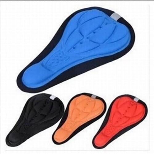 Comfortable Bicycle Saddle Road Bike 3D Gel Pad Cushion Cover Mtb Cushioned Saddle Thickened Soft Cycling Seat for bicycle