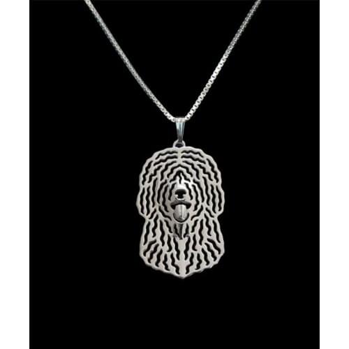 DANGGAO Newest fashion Handmade Spanish Water Dog pendant Necklace for women choker Dog Jewelry Pet Lovers Gift Idea