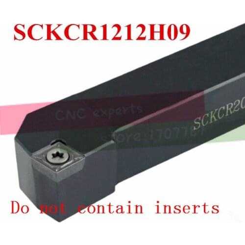 SCKCR1212H09 CNC turning tool holder, External turning tools,Screw on Clamp Lathe Cutting Tool holder For CCMT09T304/08 Inserts