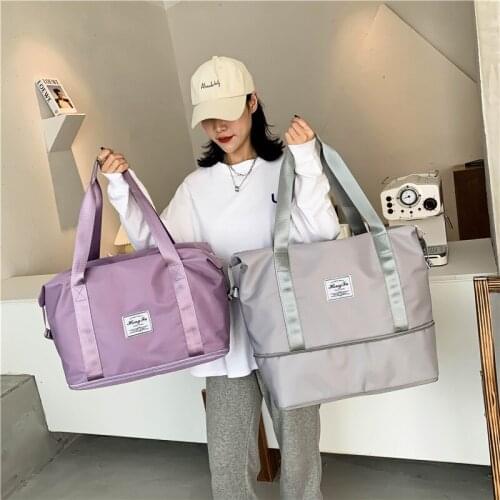 Oxford Travel Bag Light Men Foldable Outdoor Bags Organizer Fashion Hand Luggage For Woman Waterproof Fitness Bag Shoulder Bags