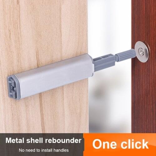 Cabinet Latch Door Drawer Push to Open System Damper Buffer Catch Tool Cabinet Door lock Door Shock Absorber