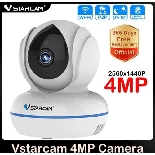 Vstarcam C22Q 4MP Full HD WiFi Camera Baby Monitor Camera wifi Pan/Tilt Video Surveillance Security PTZ IP Camera CCTV IR Night