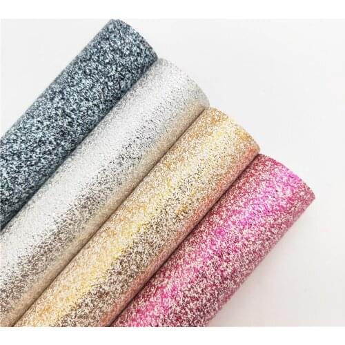 Metallic Synthetic Faux Leather Fabric sheets Felt Backing Leather Vinyl For DIY Bows Earrings 21X29CM R198A