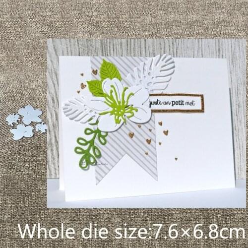 XLDesign Craft Metal Cutting Dies cut dies 4pcs Flower stamen decoration scrapbook Album Paper Card Craft Embossing die cuts