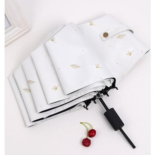 Mini Umbrella Rain Women Flowers Art Clear Umbrellas Men Gift Luxury Parasol Corporate Gifts Tous Mujer Tous Cute Compact 725