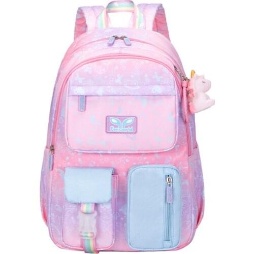 New Multifunction Bookbag Children Lightweight School Bags Kids Primary High Capacity Backbag For Teenage Waterproof Backpack