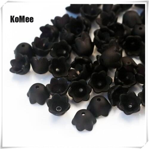Fashion Acrylic Mini Flower Shape Beads Wholesale 2300pcs/lot 7x10mm Multi Colorful Charms Favor DIY Accessories Making Pendants