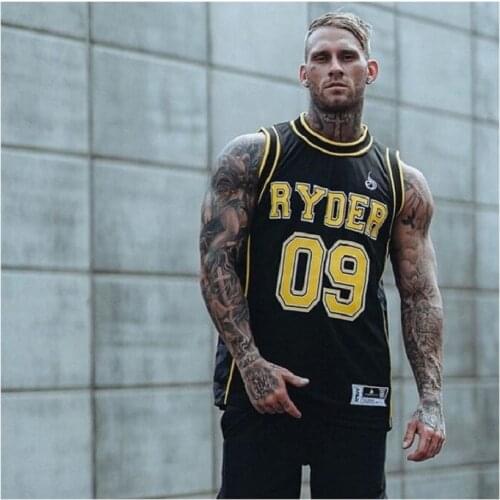 2021 New Basketball Trend Comfortable Sports Top Quick-Drying Moisture Wicking Sleeveless Wide-Shoulder Fitness Vest