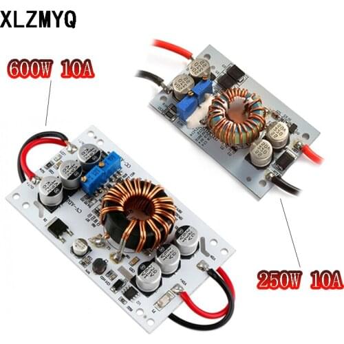 DC-DC 250W 600W CC CV Boost Converter Constant Current Mobile Power Supply 10A 250W LED Driver 150KHz DC10V-40V DC8.5V-48V