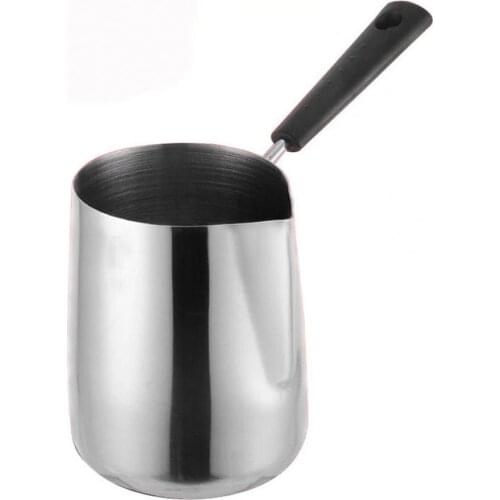 Melting Pot Heat Ressistant Easy to Clean Mini Milk Frothing Pitcher for Coffee Making Milk Jugs Coffeeware Stainless Steel